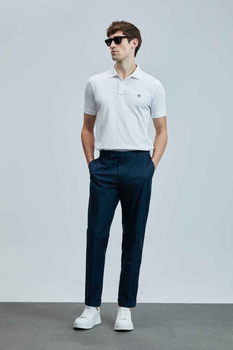 Laon Smart Erkek Polo Tişört Beyaz - 3