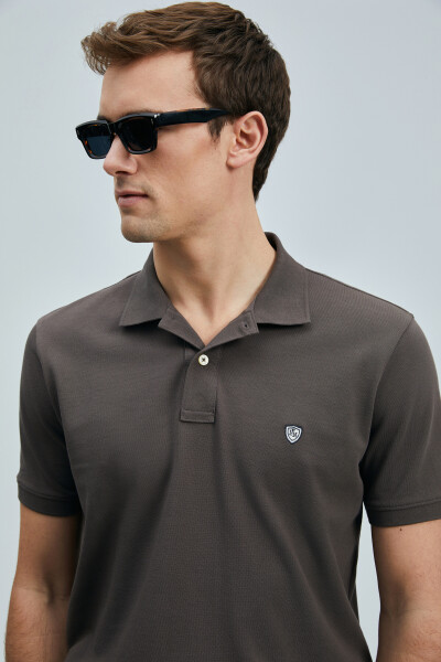 Laon Smart Erkek Polo Tişört Kahverengi - 3