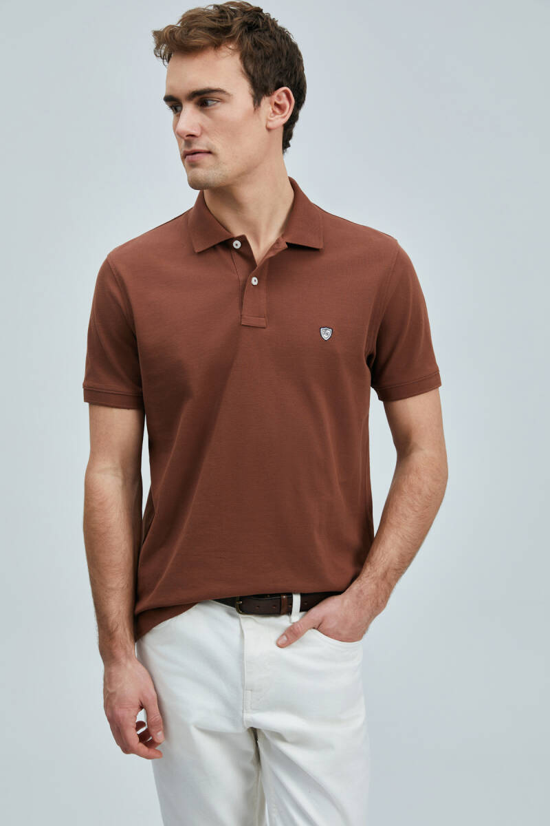 Laon Smart Erkek Polo Tişört Kiremit - 3