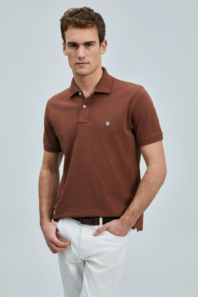 Laon Smart Erkek Polo Tişört Kiremit - 4