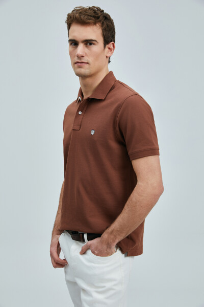 Laon Smart Erkek Polo Tişört Kiremit - 5