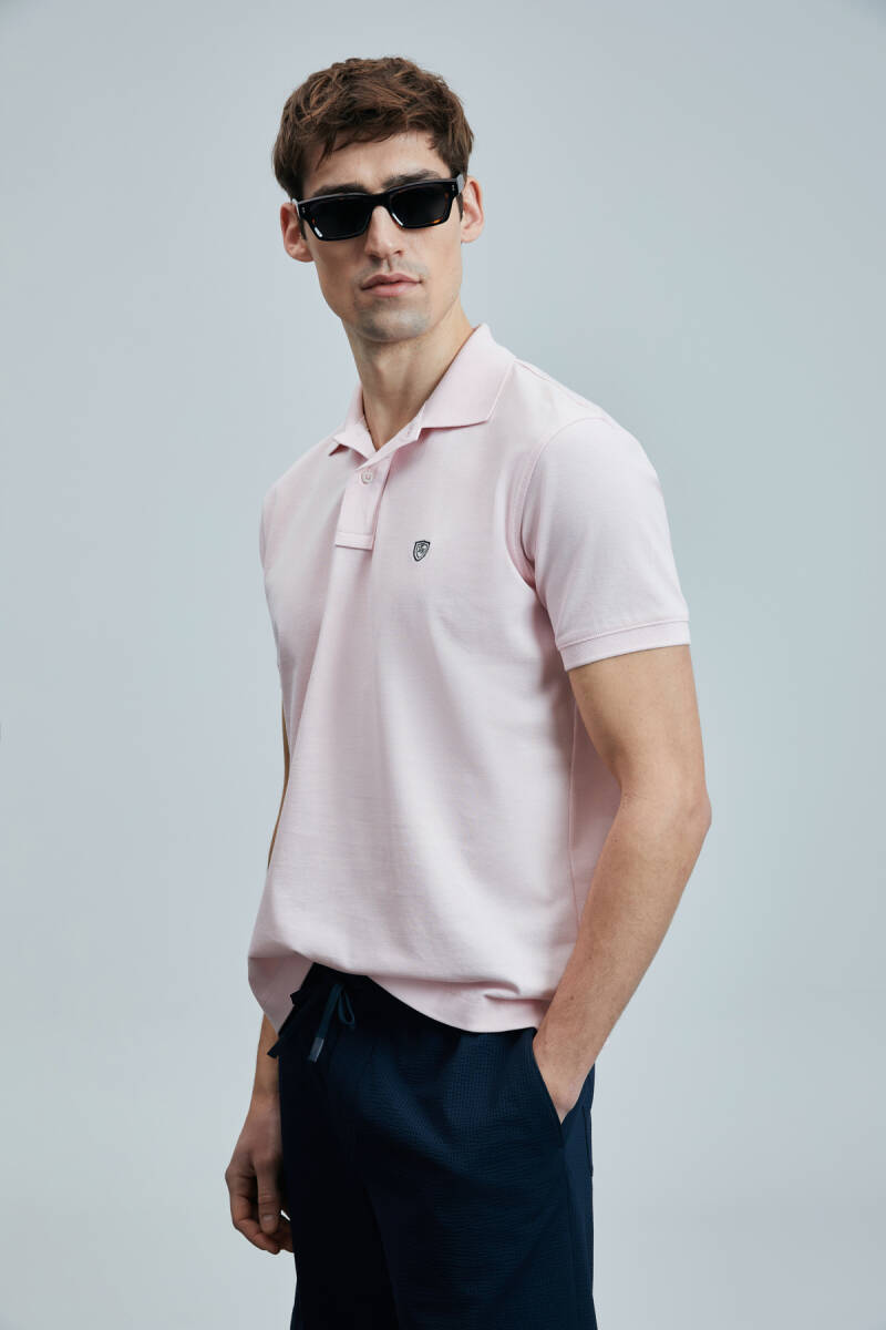 Laon Smart Erkek Polo Tişört Pembe - 2