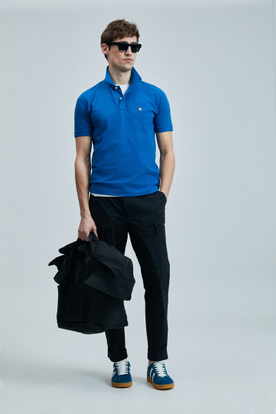 Laon Smart Erkek Polo Tişört Saks - 3