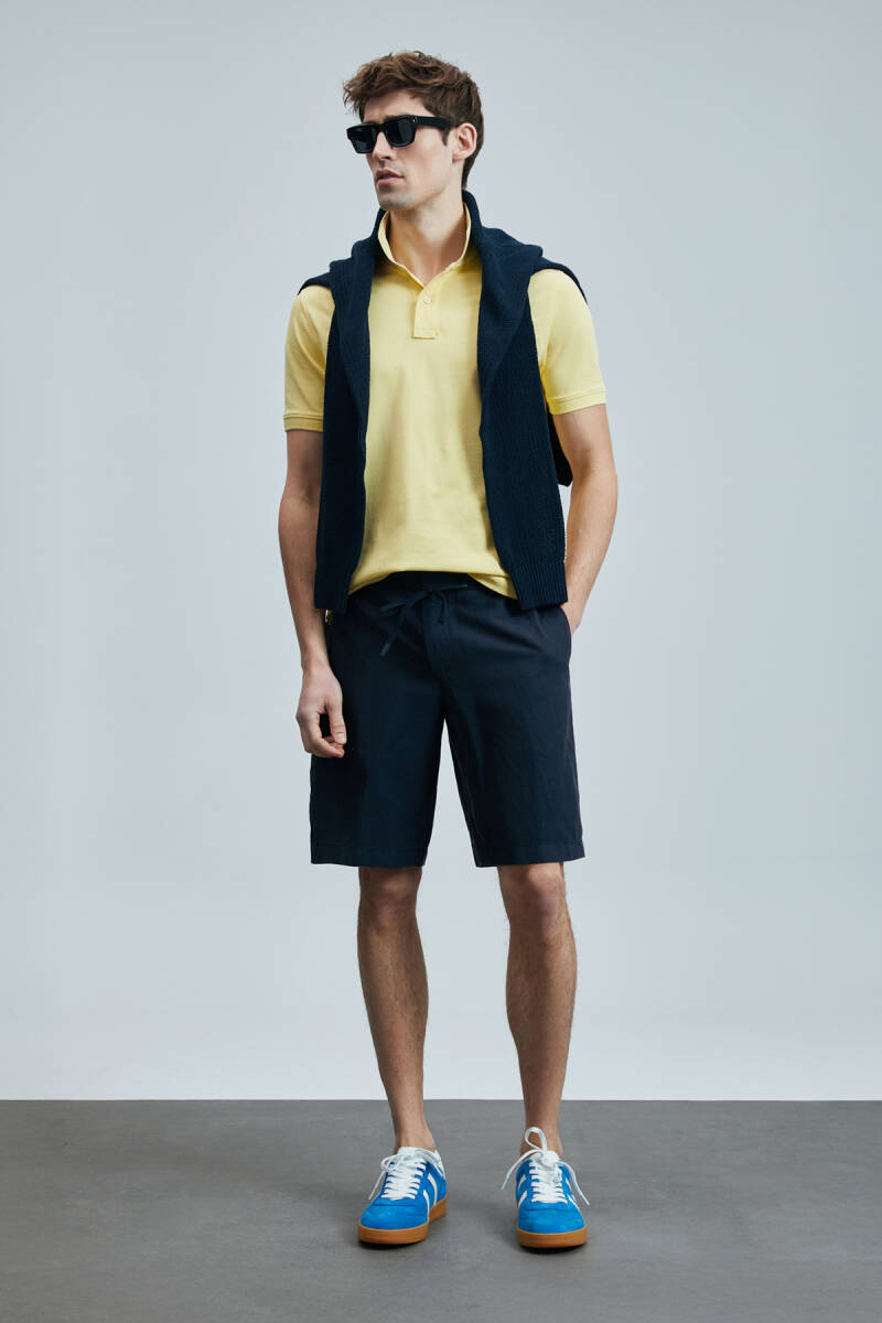 Laon Smart Erkek Polo Tişört Sarı - 1