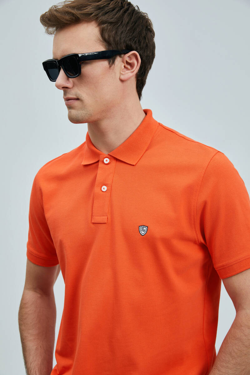 Laon Smart Erkek Polo Tişört Turuncu - 5