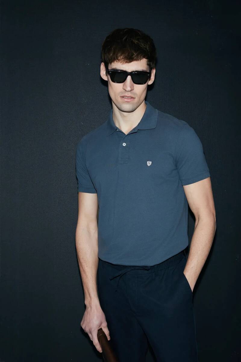 Laon Smart Men's Polo Shirt Anthracite - 1