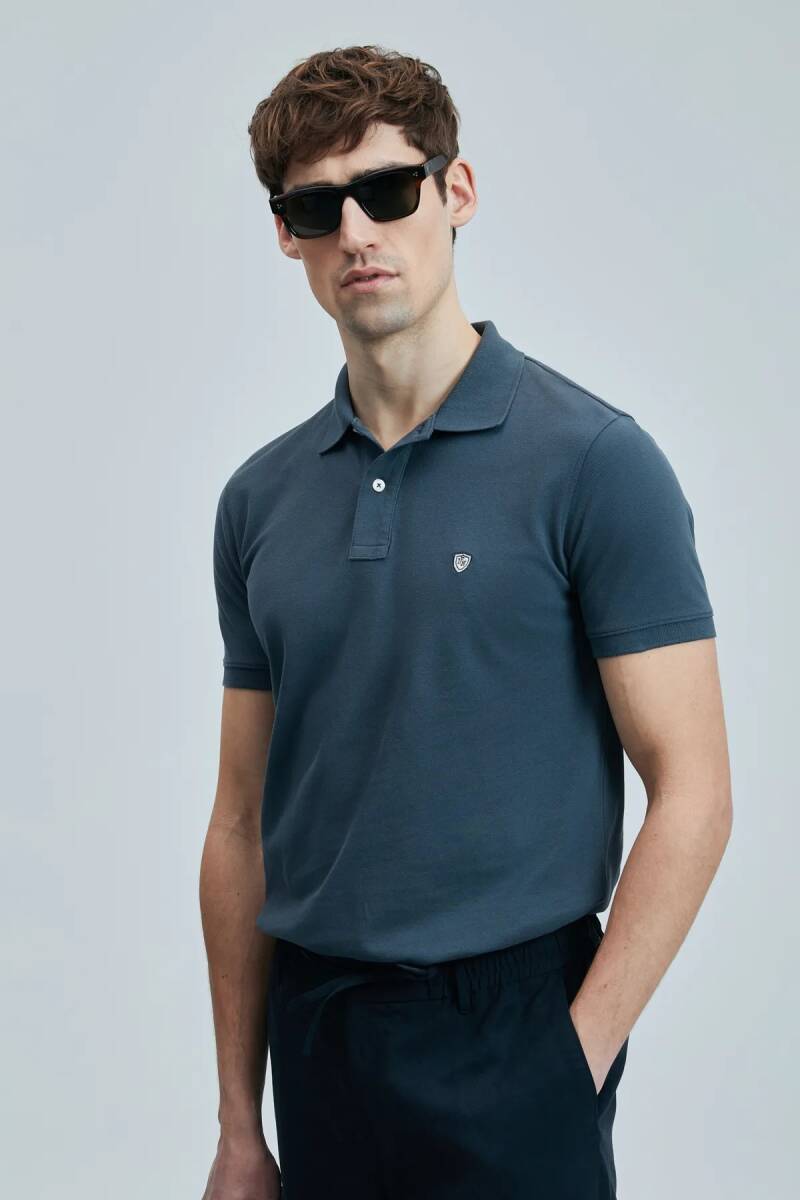 Laon Smart Men's Polo Shirt Anthracite - 3