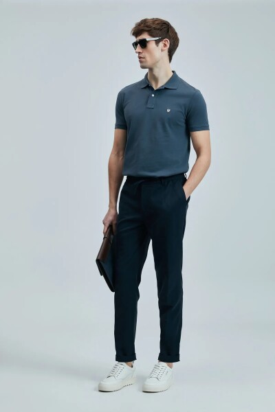 Laon Smart Men's Polo Shirt Anthracite - 4