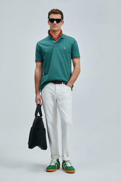 Laon Smart Men's Polo Shirt Duck Green - 2