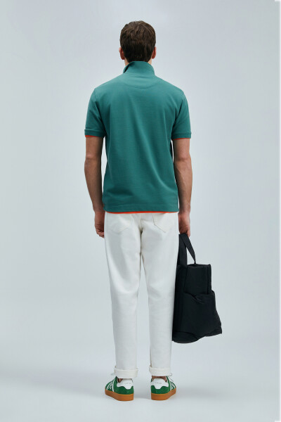 Laon Smart Men's Polo Shirt Duck Green - 6