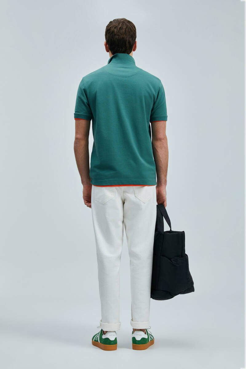 Laon Smart Men's Polo Shirt Duck Green - 6