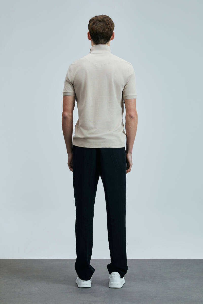 Laon Smart Men's Polo Shirt Ecru - 6