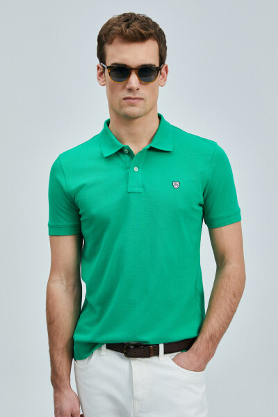 Laon Smart Men's Polo Shirt Light Green - 3