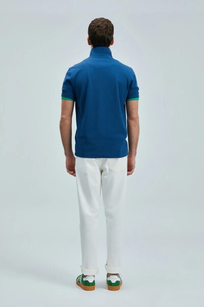 Laon Smart Men's Polo Shirt Light Navy Blue - 6