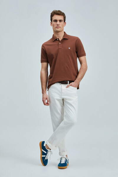 Laon Smart Men's Polo Shirt Tile - 2