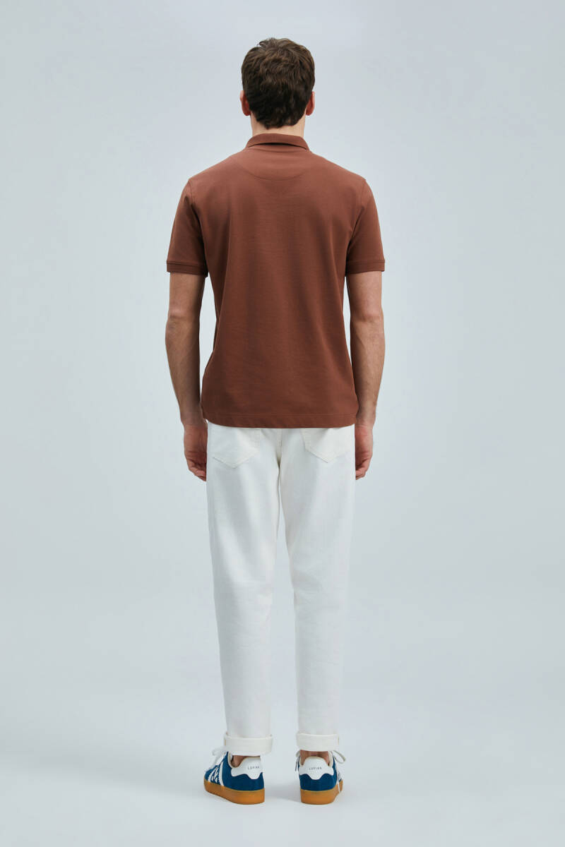 Laon Smart Men's Polo Shirt Tile - 6