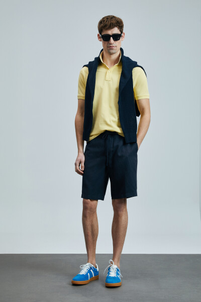 Laon Smart Men's Polo Shirt Yellow - 2