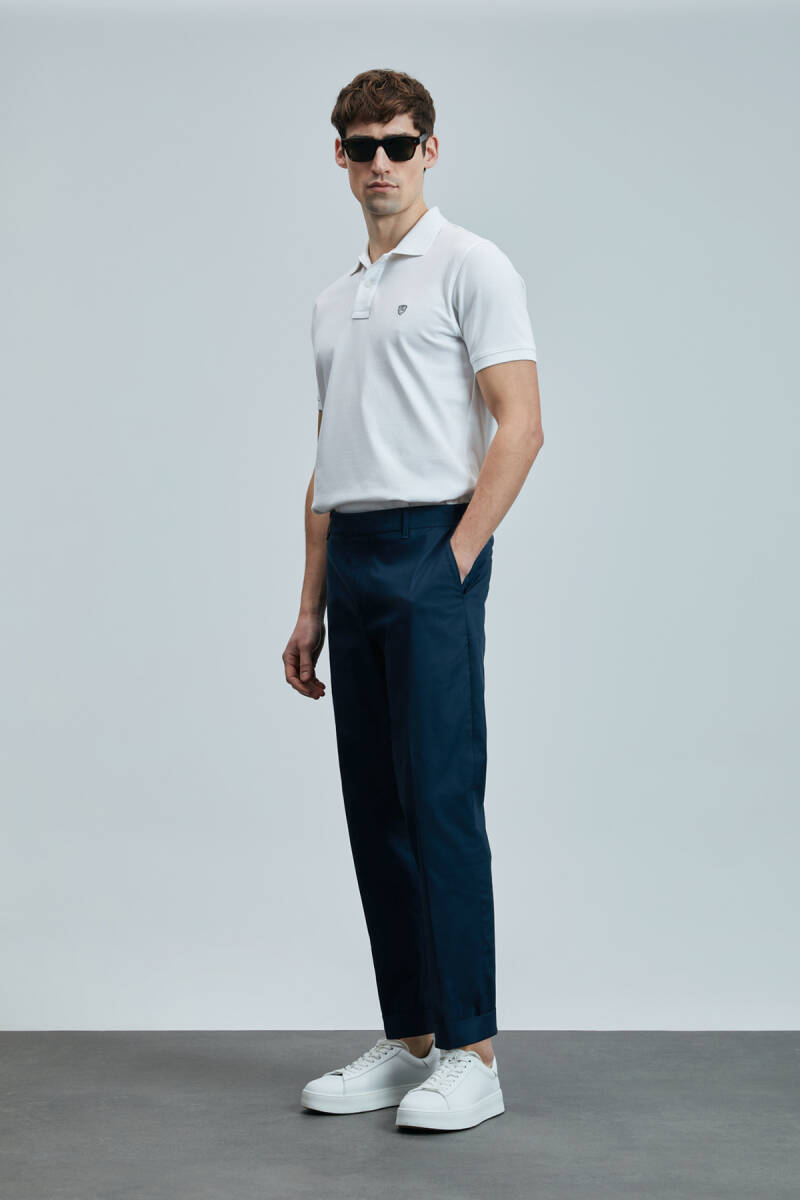 Laon Smart Men's Polo T-Shirt White - 5