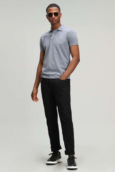 Lufian Laon Spor Polo Yaka Erkek Tişört - 40