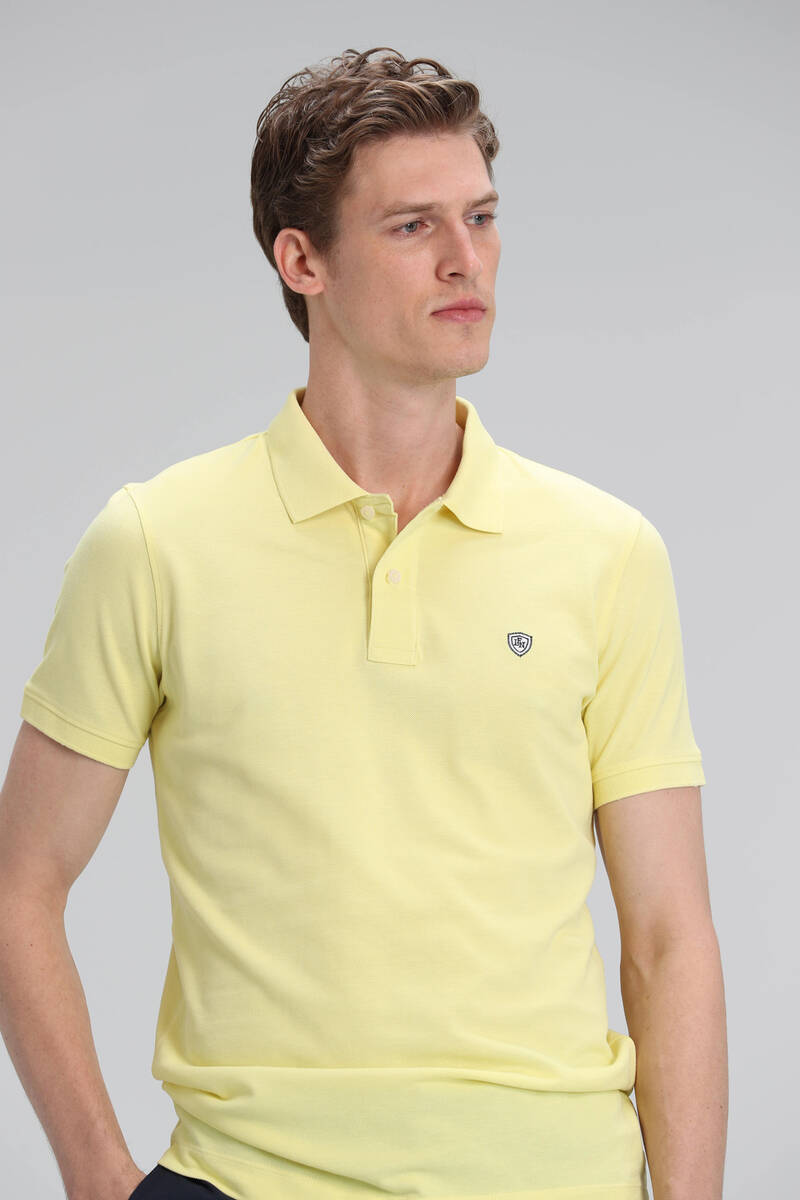 Laon Sports Polo Men's T-Shirt Yellow - 3