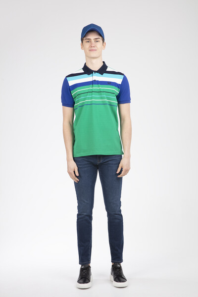 Leo Erkek Polo Tişört Yeşil - 2
