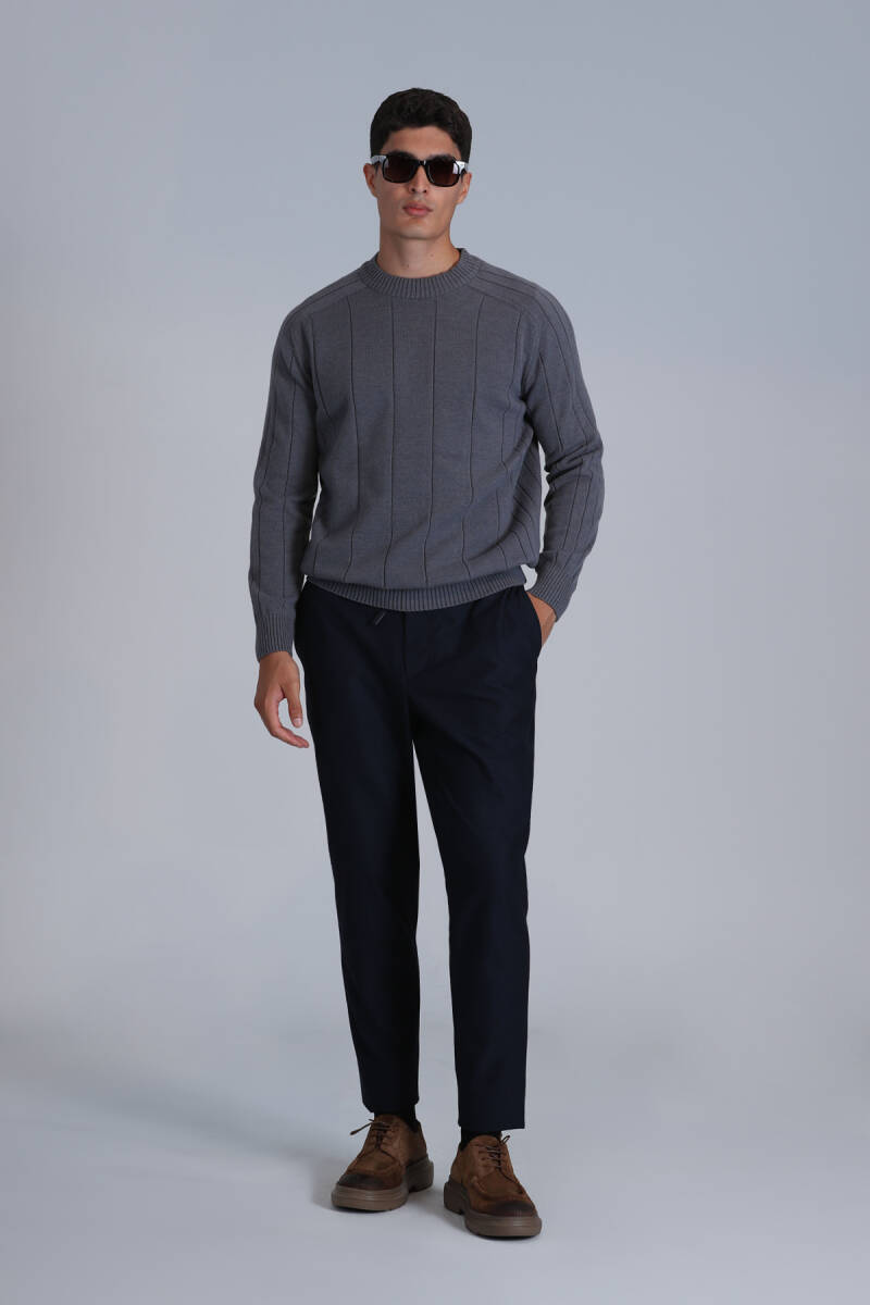 Light Erkek Kazak Gri - 2