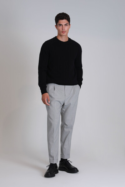 Light Erkek Kazak Siyah - 4