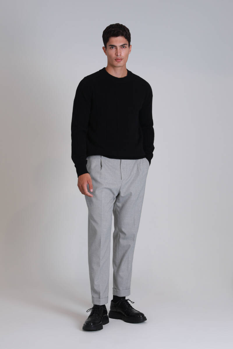 Light Erkek Kazak Siyah - 4