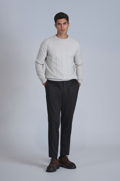 Light Men's Sweater Stone - 4