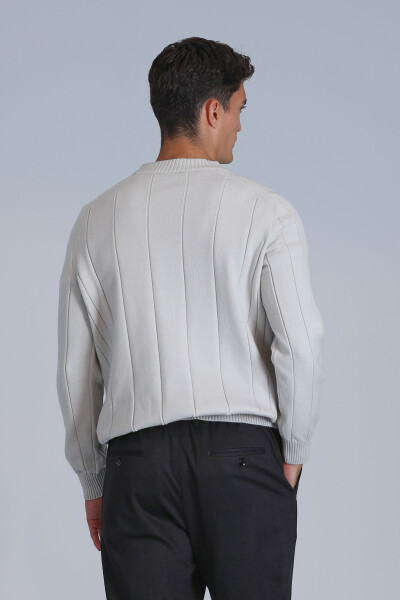 Light Men's Sweater Stone - 6