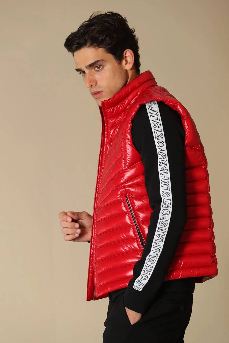 Lıtus Goose Feather Men's Vest Red - 3
