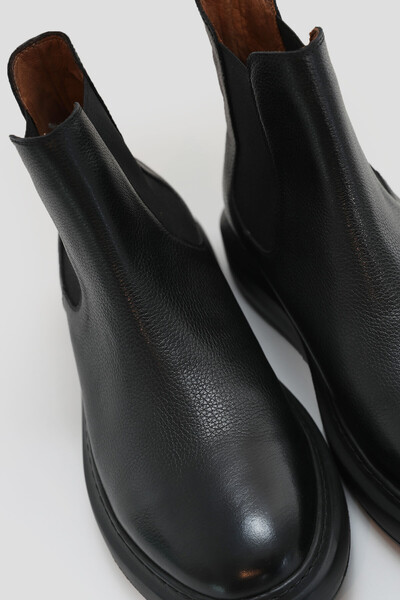 Lofty Men's Leather Boots - Thumbnail