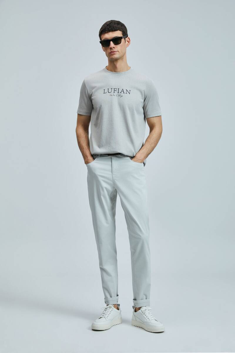 Love Modern Grafik T- Shirt Bej - 1