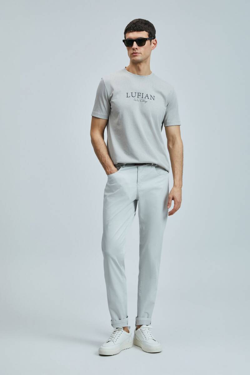 Love Modern Grafik T- Shirt Bej - 4