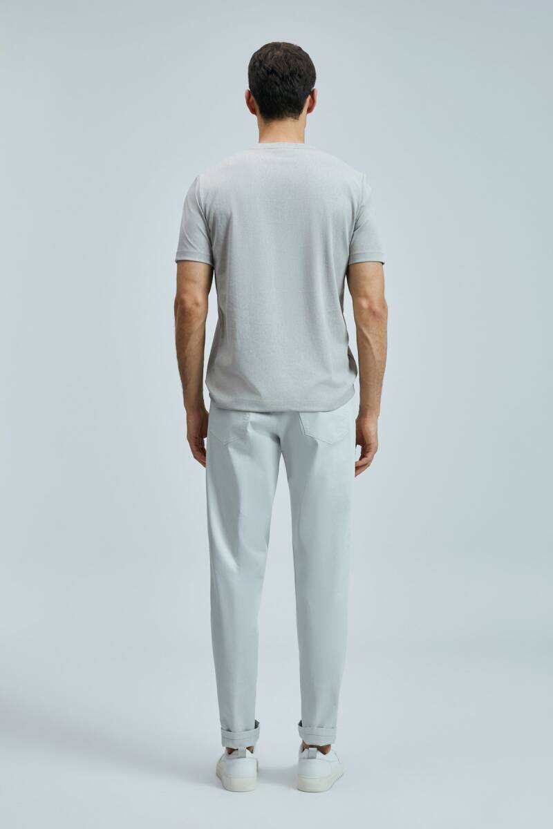 Love Modern Grafik T- Shirt Bej - 6