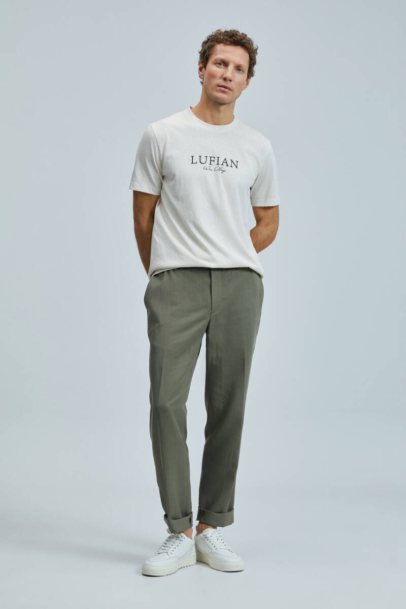 Love Modern Grafik T- Shirt Ekru - 2