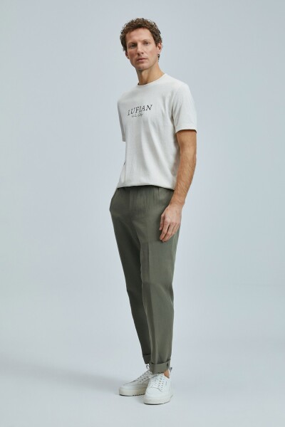 Love Modern Grafik T- Shirt Ekru - 4