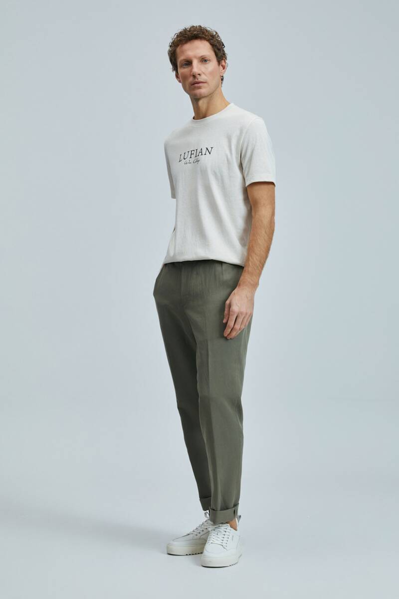 Love Modern Grafik T- Shirt Ekru - 4