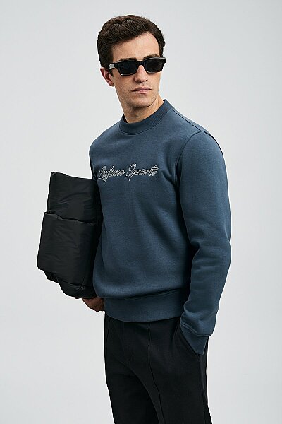 Loved Erkek Sweatshirt Antrasit 