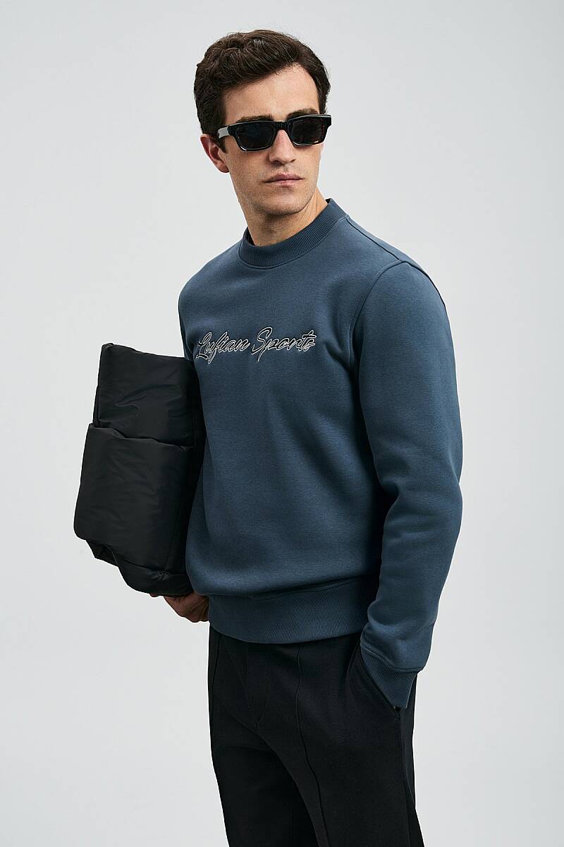Loved Erkek Sweatshirt Antrasit - 1