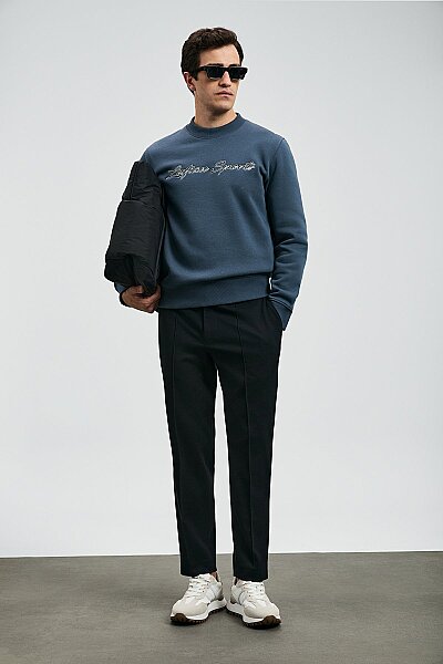 Loved Erkek Sweatshirt Antrasit - 2