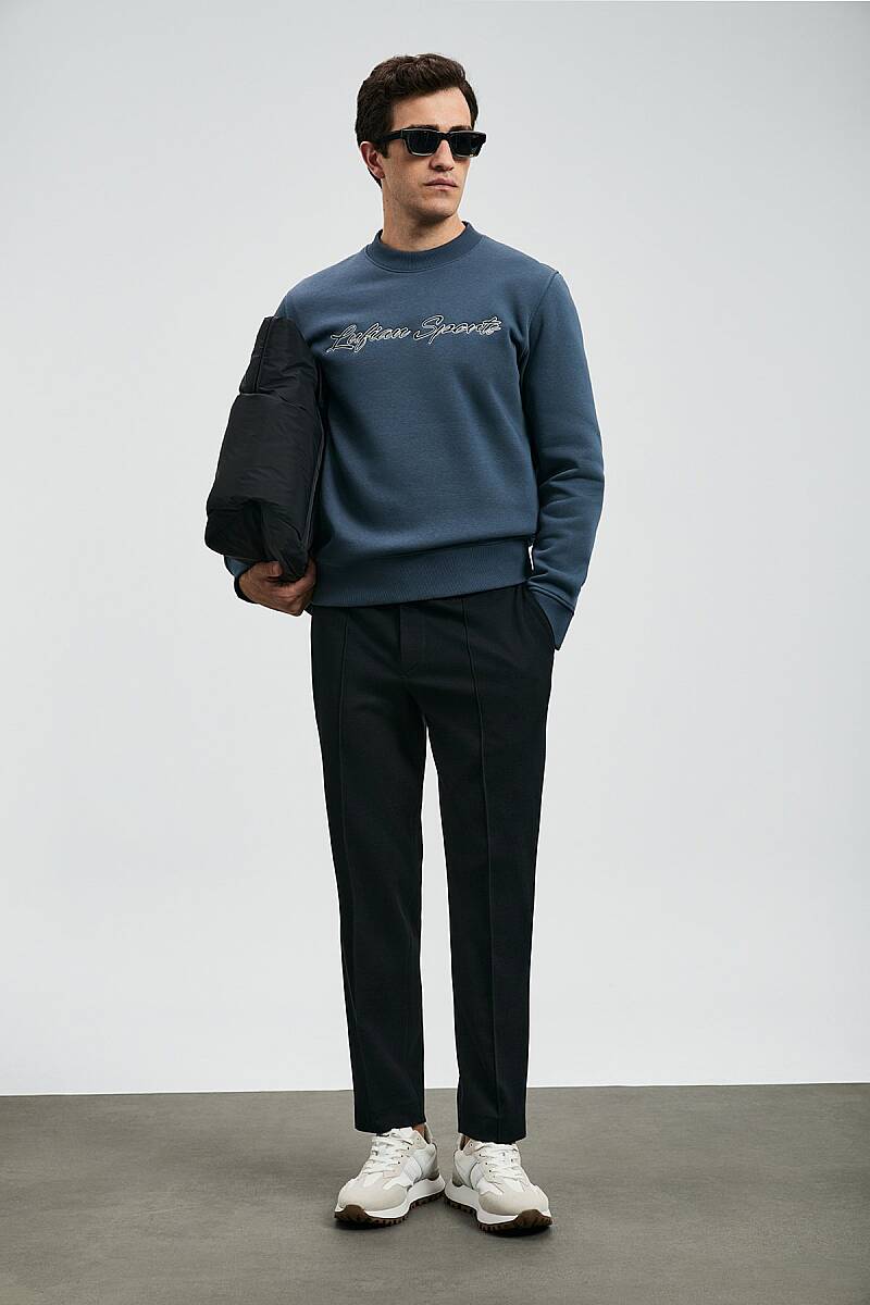 Loved Erkek Sweatshirt Antrasit - 2