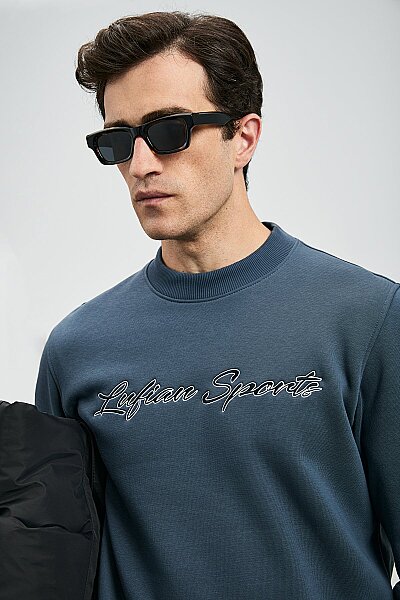 Loved Erkek Sweatshirt Antrasit - 5