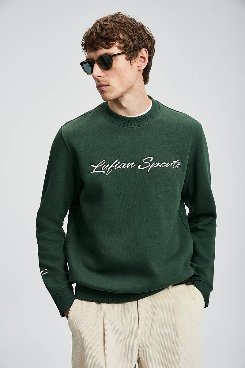 Loved Erkek Sweatshirt Çimen Yeşili - 1