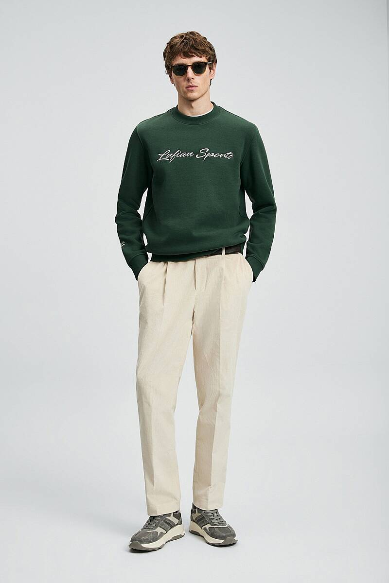 Loved Erkek Sweatshirt Çimen Yeşili - 2