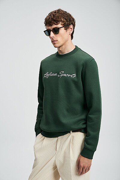 Loved Erkek Sweatshirt Çimen Yeşili - 4