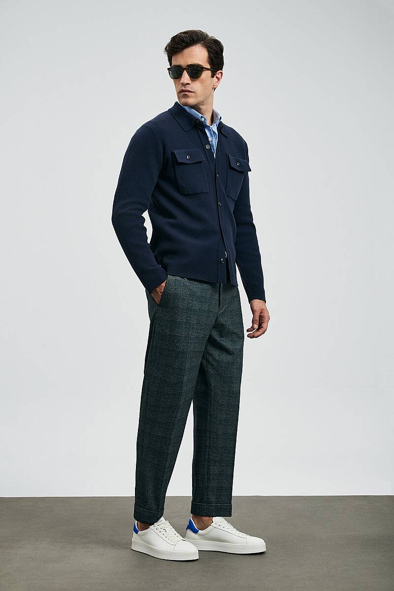 Low Smart Erkek Chino Pantolon Comfrot Fit Siyah - 4