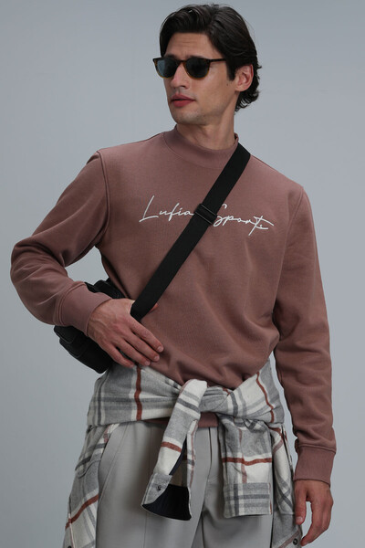Lowe Erkek Sweatshirt Bakır - 1