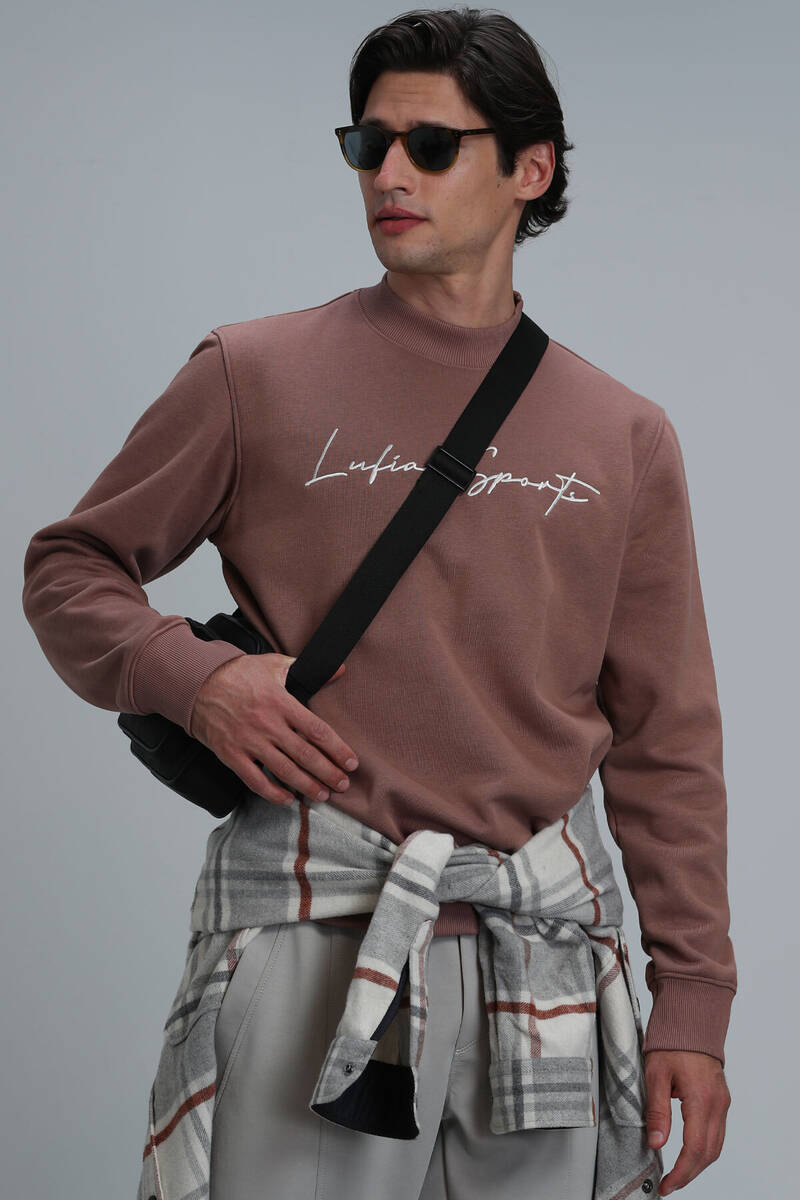 Lowe Erkek Sweatshirt Bakır - 1