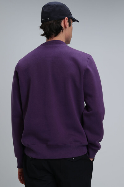 Lowe Erkek Sweatshirt Mürdüm - 6